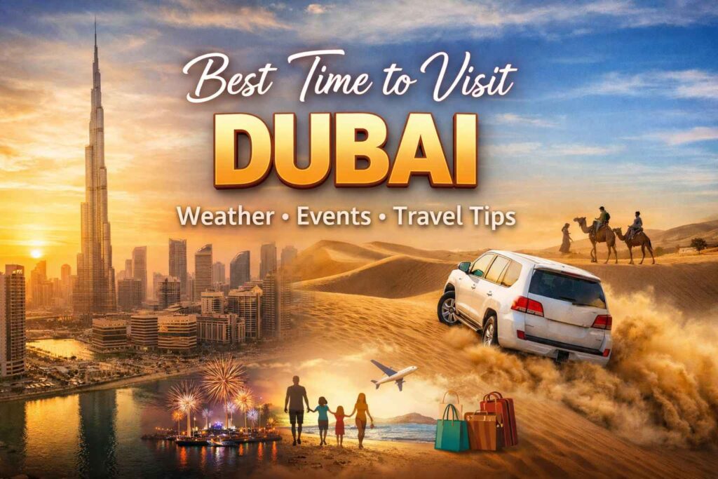 Cheapest Time to Visit Dubai from India summer travel