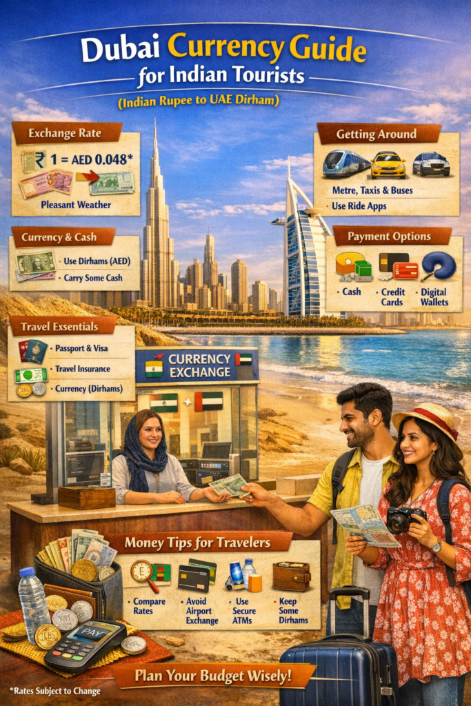 Dubai Currency Guide for Indian Tourists