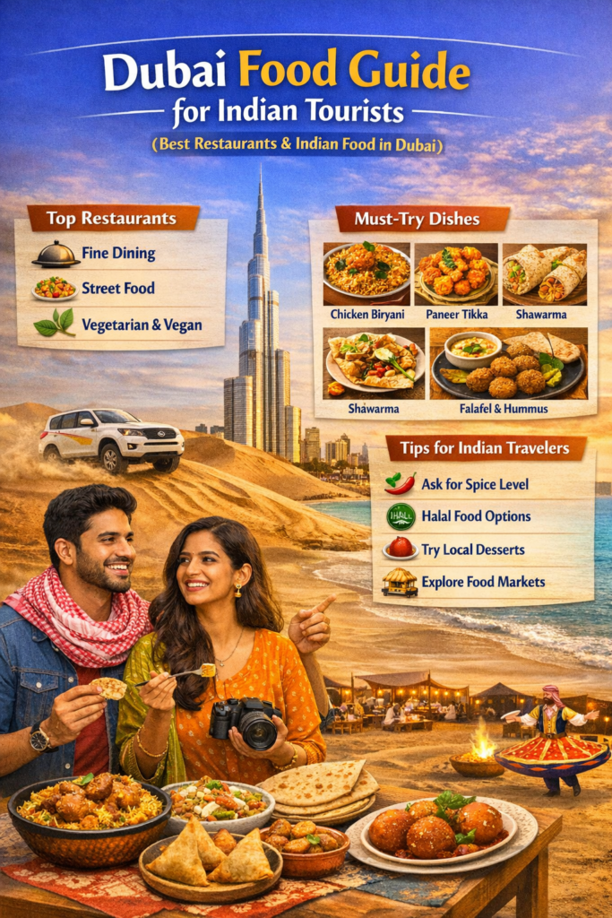 Dubai Food Guide for Indian Tourists