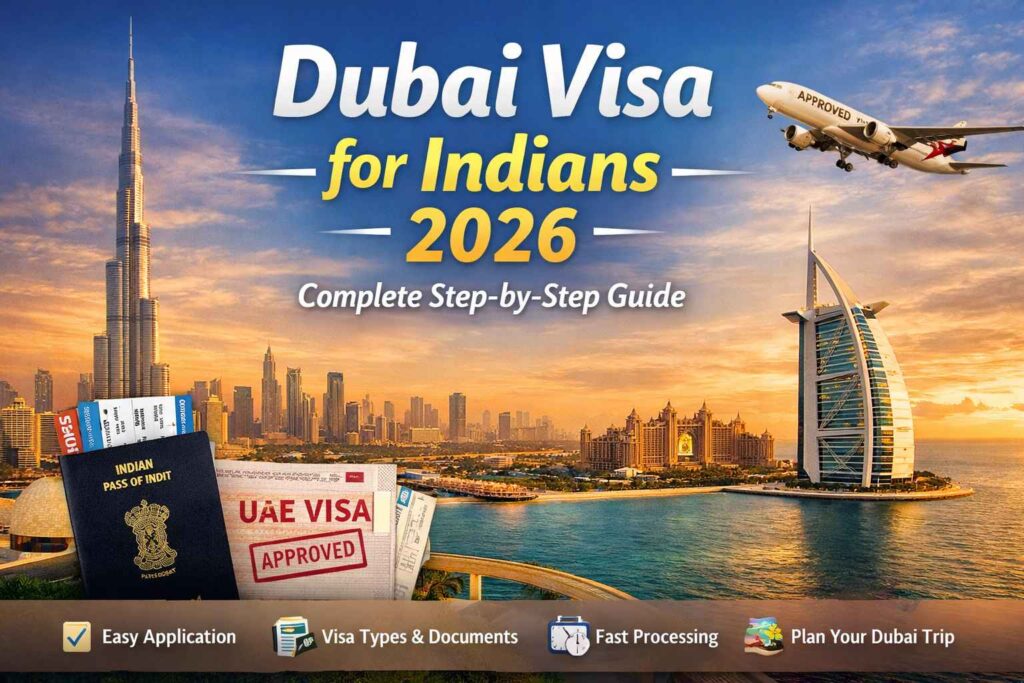 Dubai Visa for Indians 2026 application process
